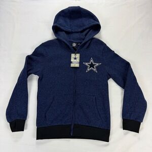 Dallas Cowboys NFL Team Apparel Zip Up Hoodie Jacket Men's‎ Size S